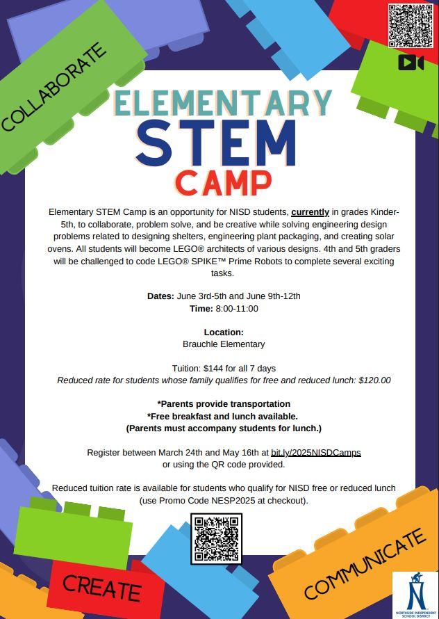 stem camp flyer