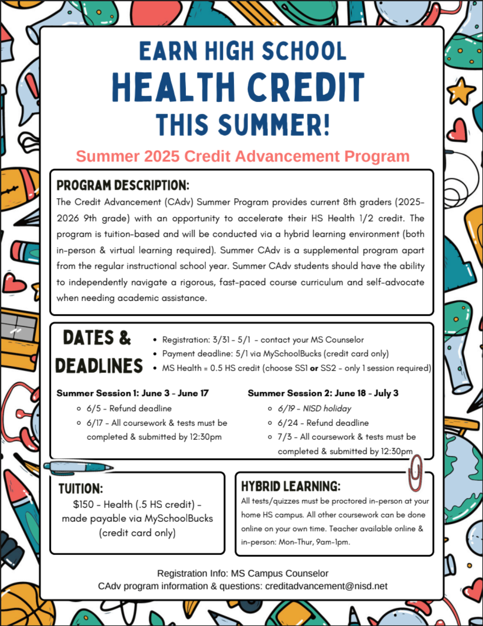 Credit Advancement Program