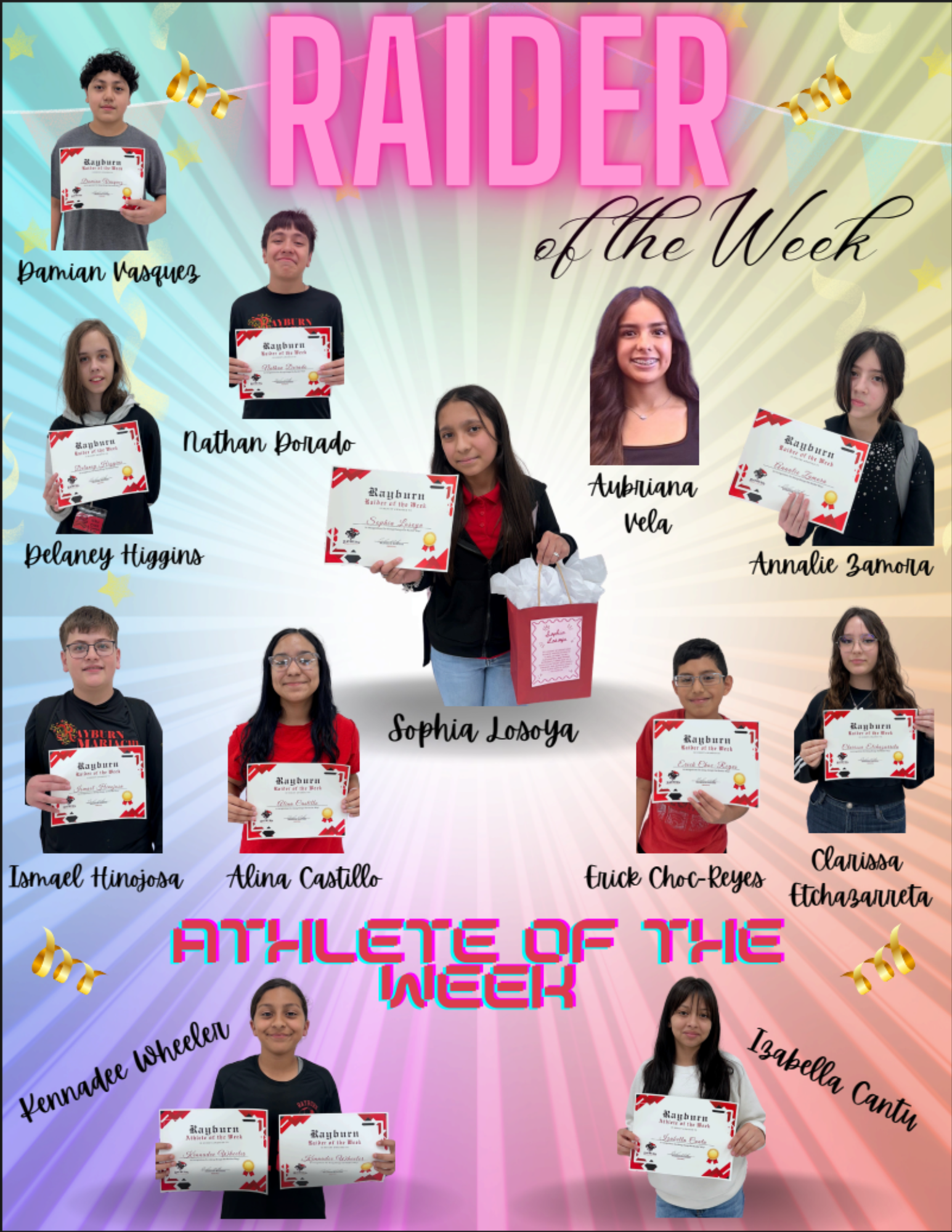 Raiders of the week