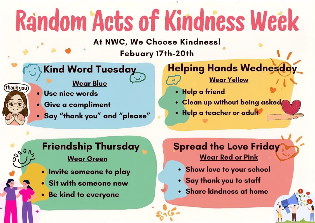 random acts of kindness dress up week