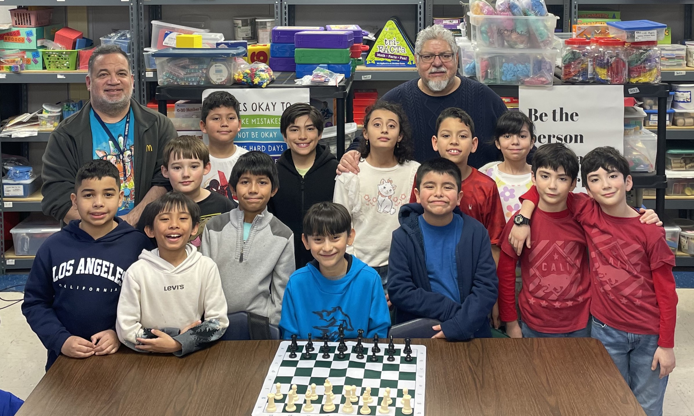 Chess Club group picture