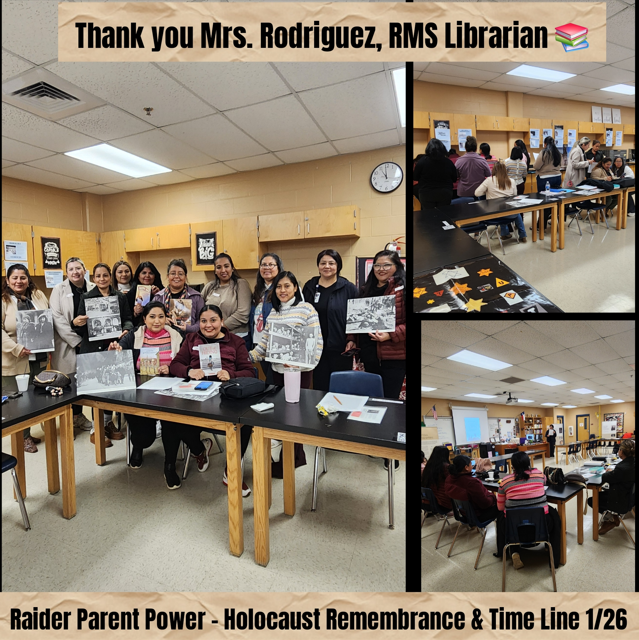 parents pose for a picture during holocaust remembrance week
