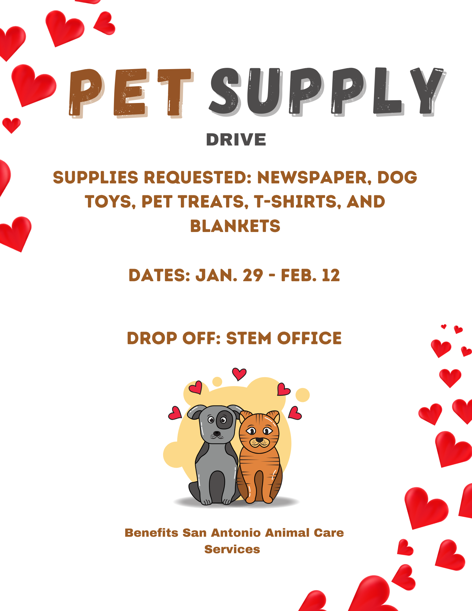 Pet Supply Drive
