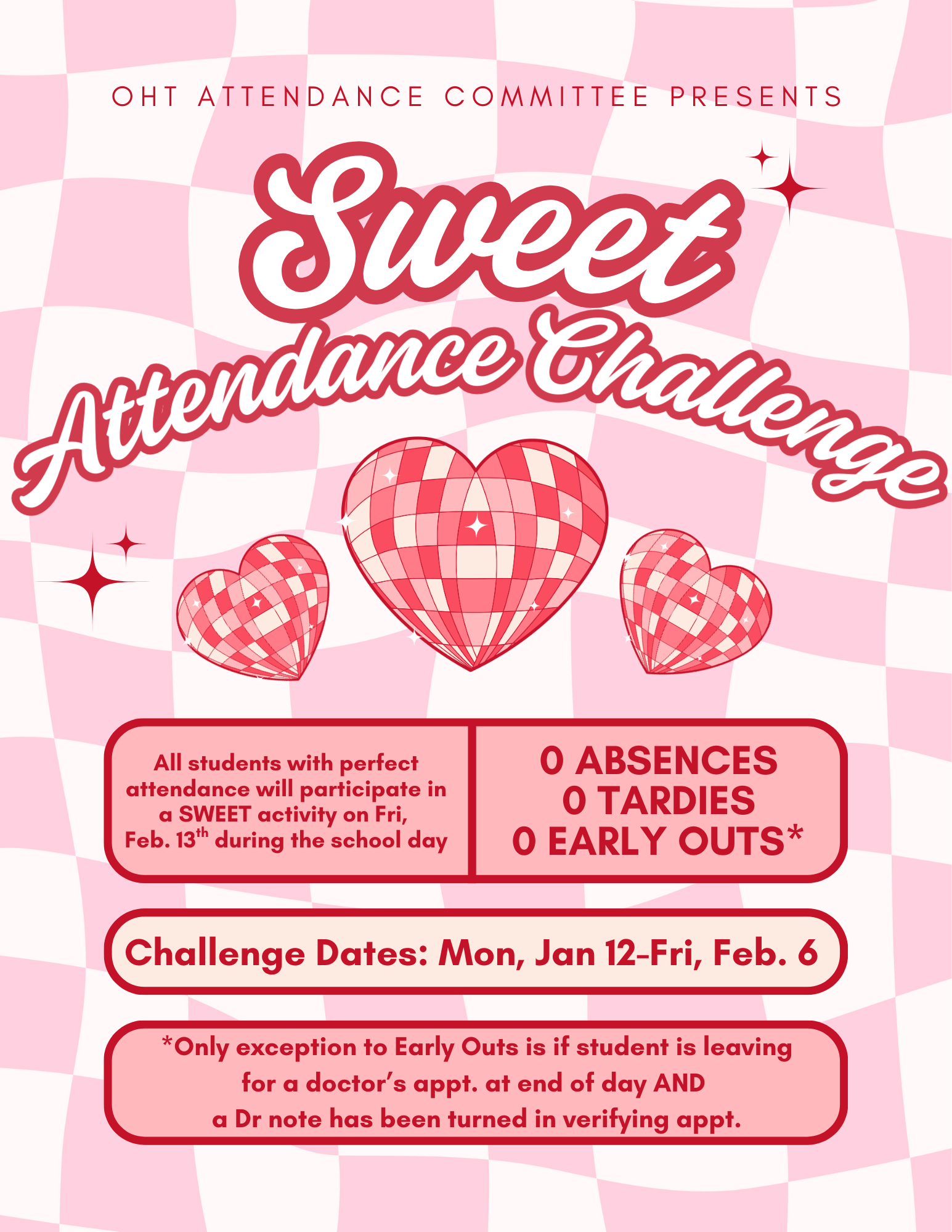 sweet attendance challenge