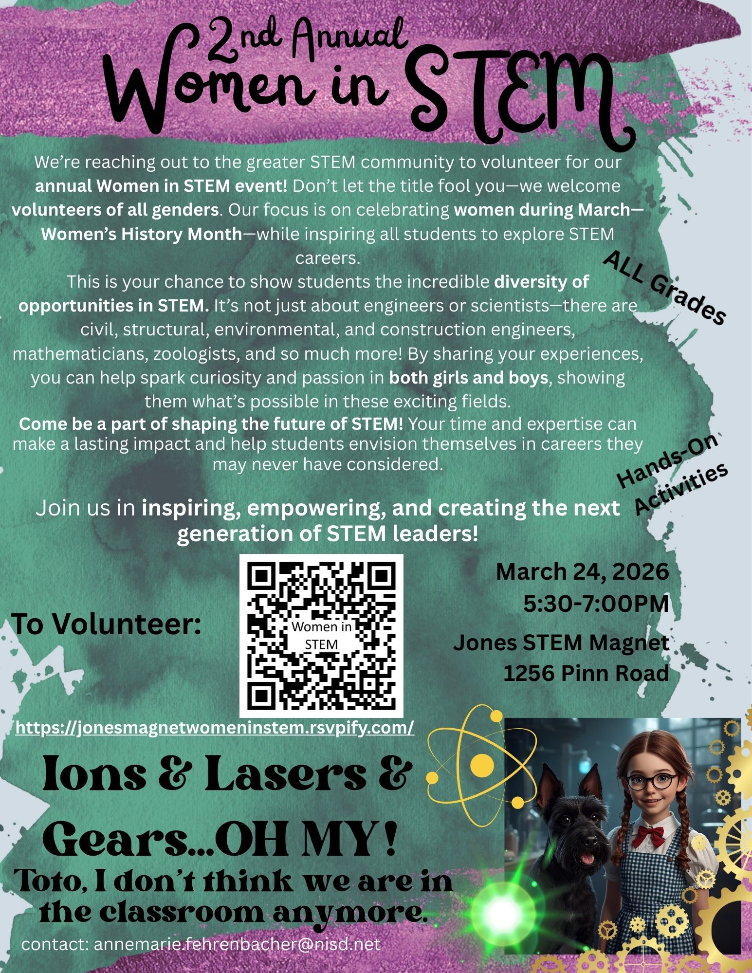 Volunteer for Women in STEM