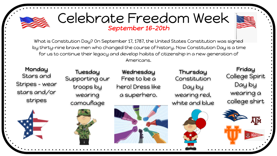celebrate freedom week
