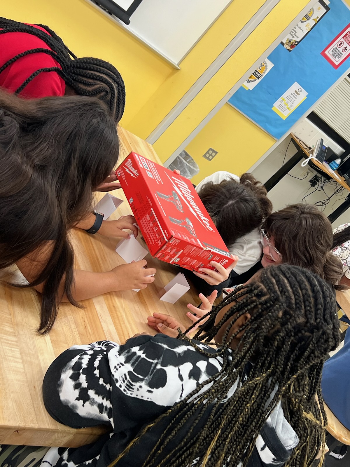Students create a platform to support weights