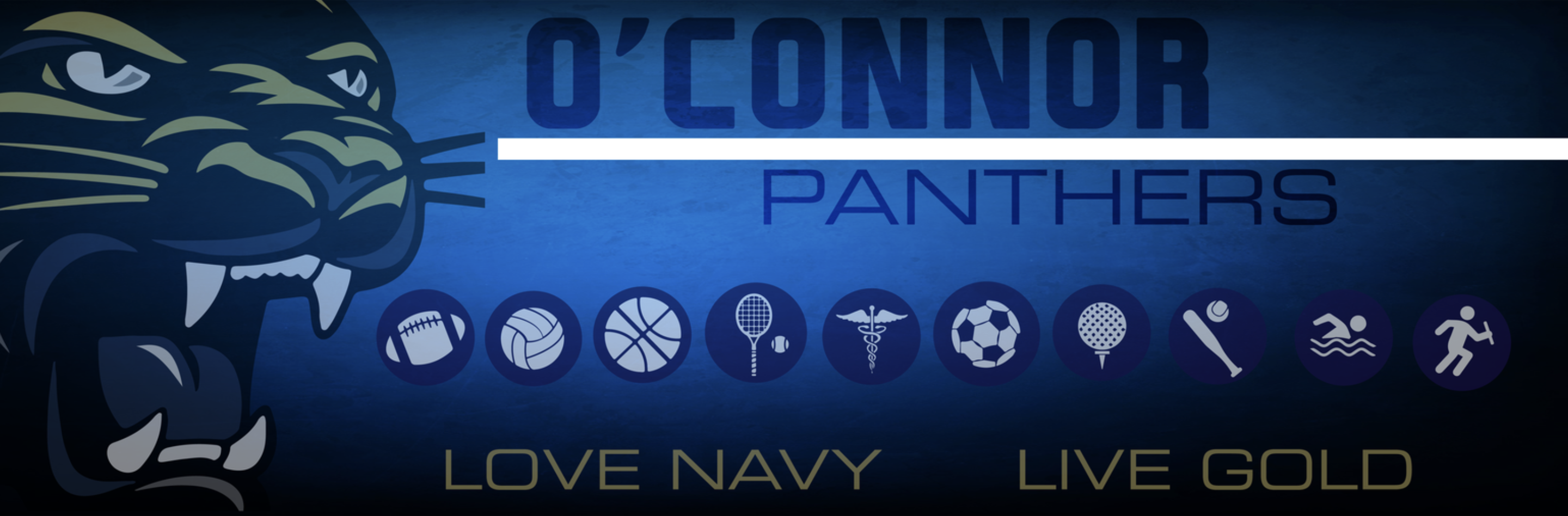 O'Connor Panthers Athletics Banner