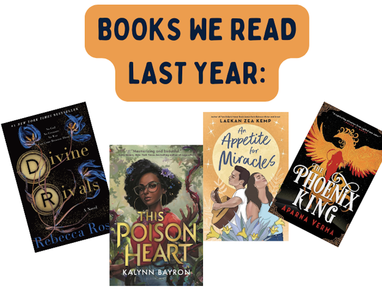 Books we read last year