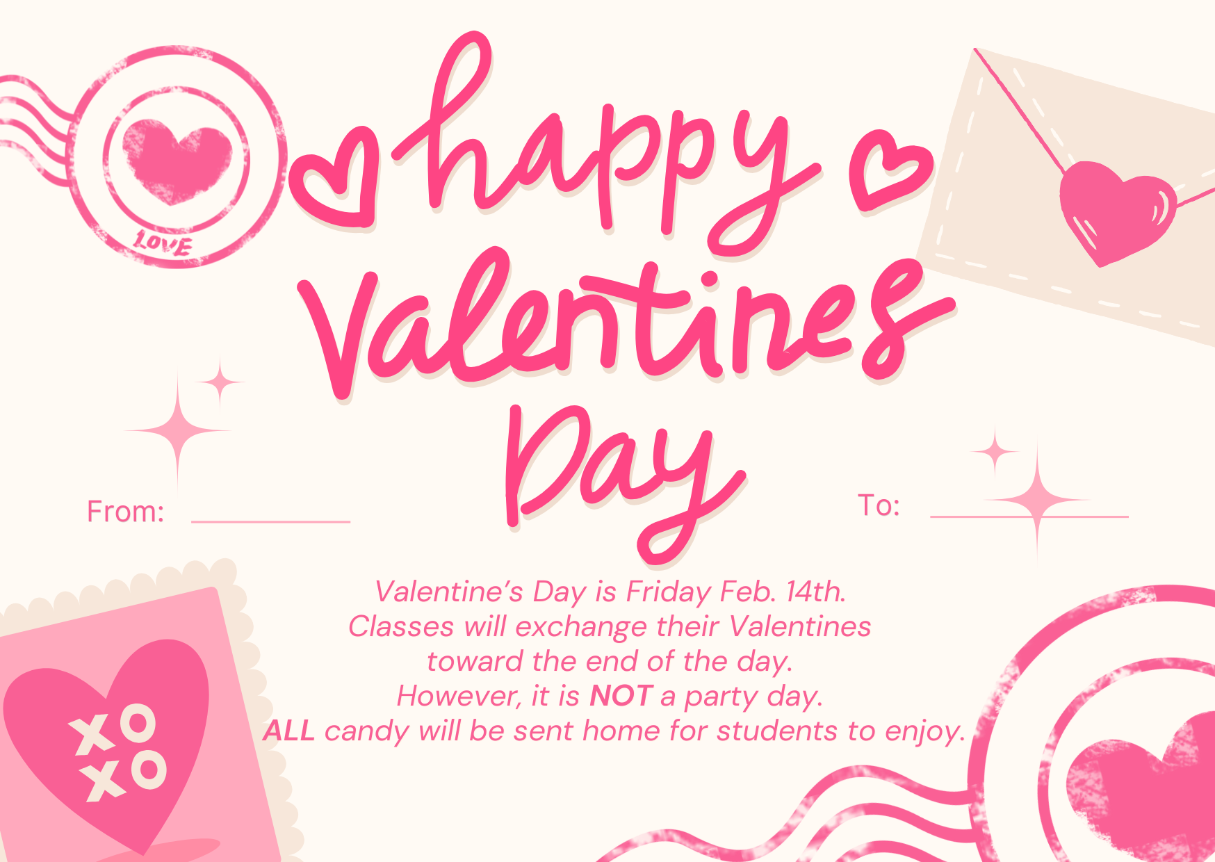 valentine card exchange