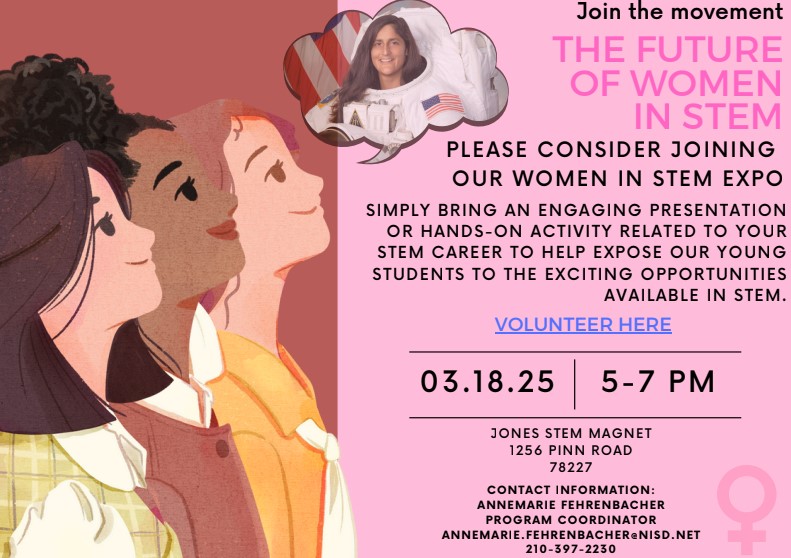 Upcoming Women in STEM event