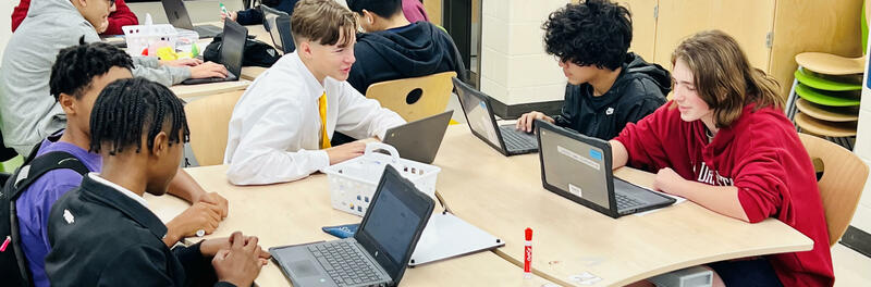 Jones Magnet students