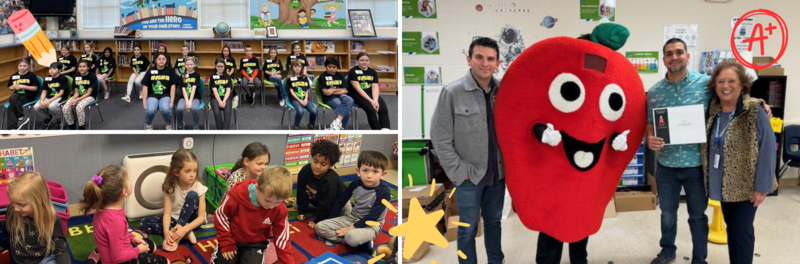 Collage of students and staff