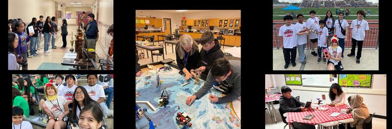 Various faculty, staff, and students assisting in different ways to make Zachry Great