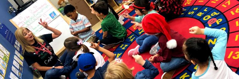 Mireles Students in a classroom