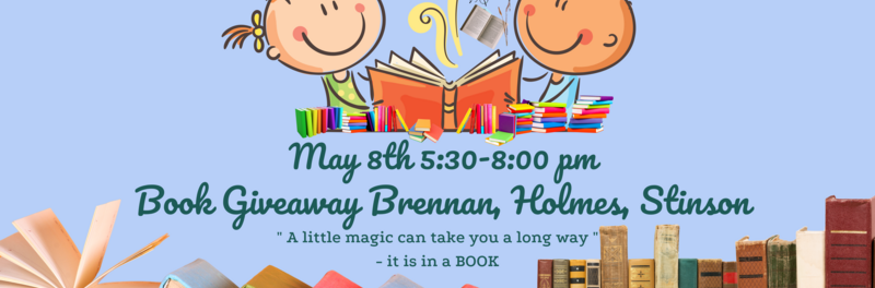 book giveaway may 8th 530 pm