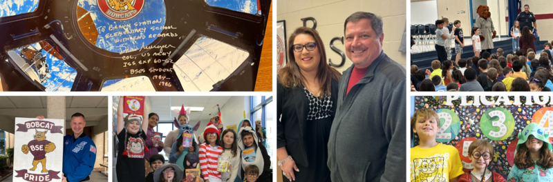 collage of Braun Station students and staff