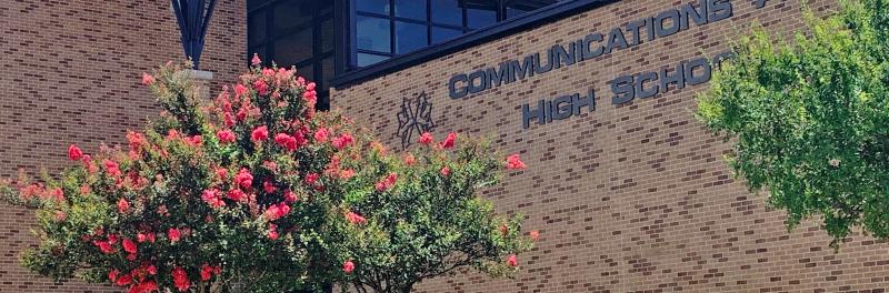 Front of Communications Arts high school