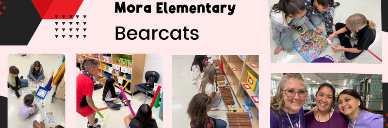 students at teachers at mora elementary having fun learning 