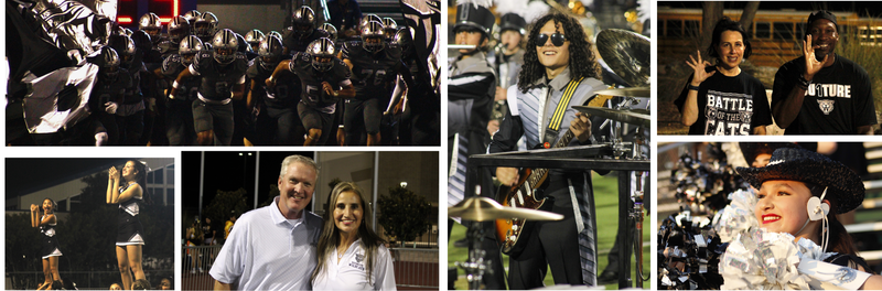 Staff and Students at Soto football games