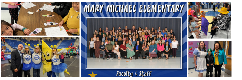 Staff and Students of Mary Michael ES