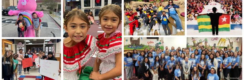 Collage of pictures of Students and Staff