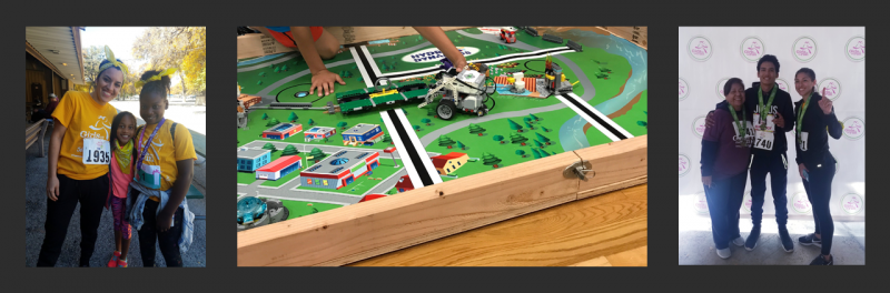 girls on the run and robotics clubs