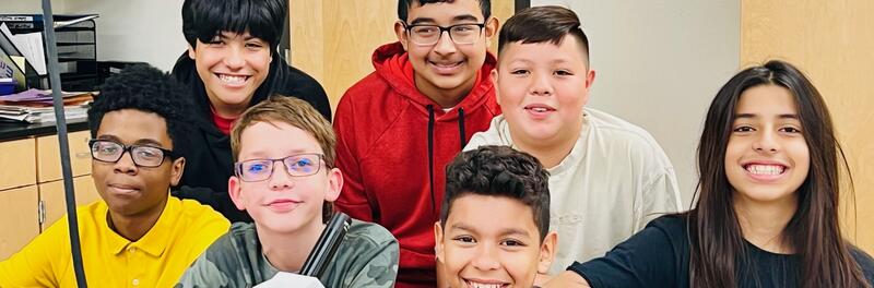 Jones Magnet students