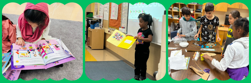 Students learning