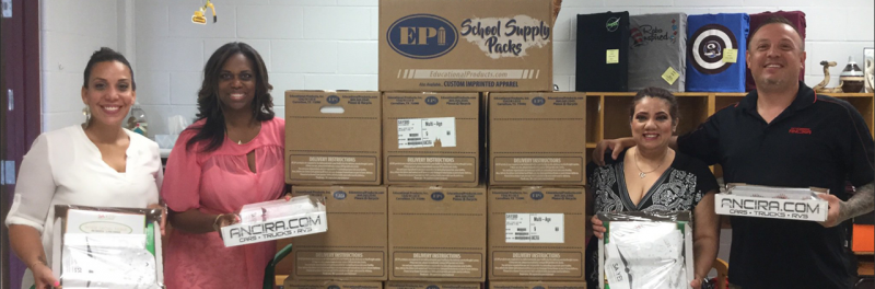 school supply donation