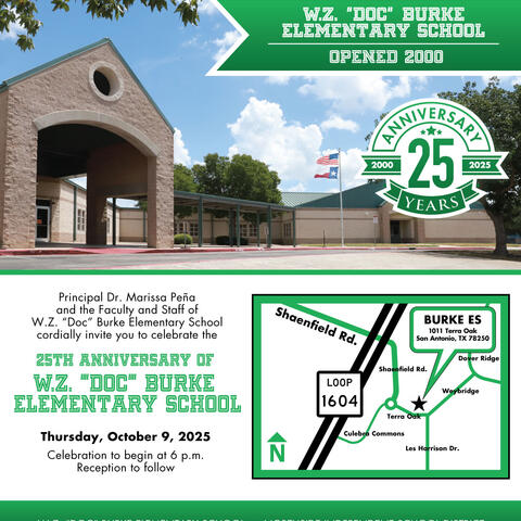 Burke Anniversary invite