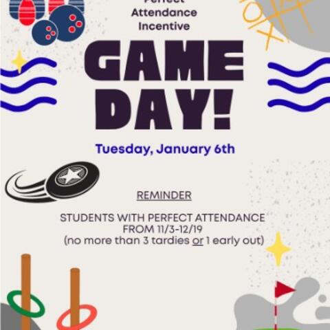 perfect attendance game day