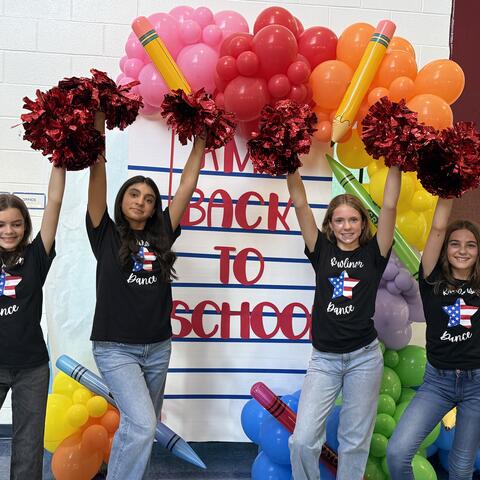 back to school pix at Rawlinson MS