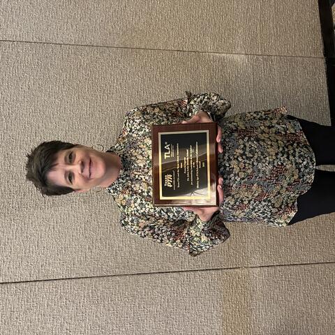 Folks librarian, Francie Ingram, is recognized for leading one of the best Library Programs