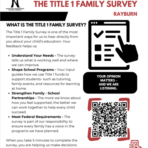 Title 1 Family Survey Flyer