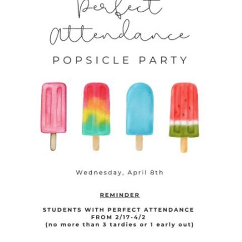 attendance popsicle party