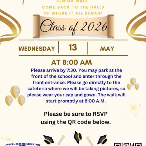 senior walk flyer