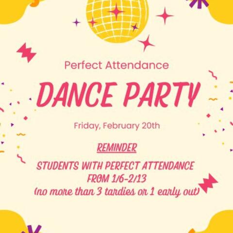 AtteDANCE party flyer