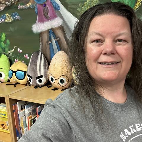 Librarian Mrs. Romero
