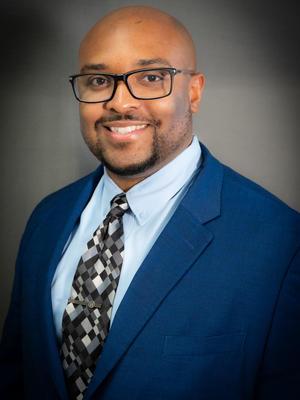 portrait of Assistant Principal Hysten in professional attire
