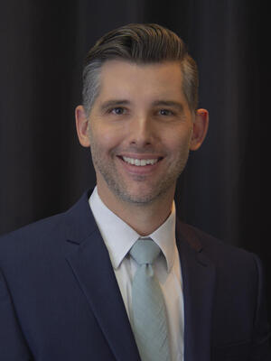 portrait photo of Principal Brad Hebert