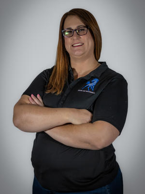 A portrait of Associate Principal Jean Karst