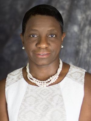 Picture of Dr Marian Johnson..the assistant principal of Hobby Middle School