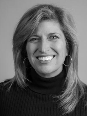 Black and white head shot of Associate Principal, Wendy Reyes