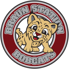 picture of a bobcat with the school name