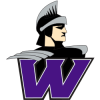 Campus logo with Warrior head facing right at top of 'W'.
