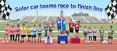 Solar car teams race to finish line