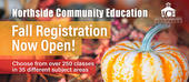 Choose from over 250 classes in 35 different subject areas