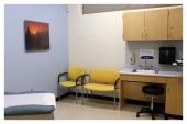 Clinic exam room