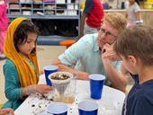 Why STEM photo - student at desk